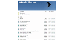 Desktop Screenshot of kickscootervideos.com
